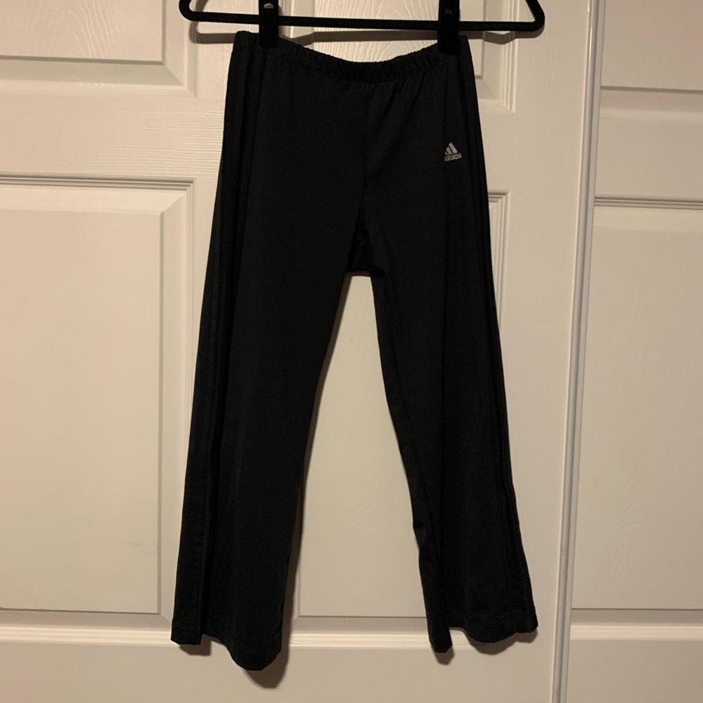 Girls adidas black sweatpants